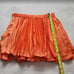 New women's S Hutch x Anthropologie pleated mini skort in Orange