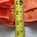 New women's S Hutch x Anthropologie pleated mini skort in Orange