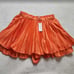New women's S Hutch x Anthropologie pleated mini skort in Orange