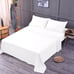 6 PCS QUEEN WHITE COOL BAMBOO SHEET SET