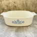 Vtg Corning Ware Blue Cornflower Casserole Dish 2 QT No Lid c1972 A2B