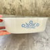 Vtg Corning Ware Blue Cornflower Casserole Dish 2 QT No Lid c1972 A2B