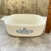 Vtg Corning Ware Blue Cornflower Casserole Dish 2 QT No Lid c1972 A2B