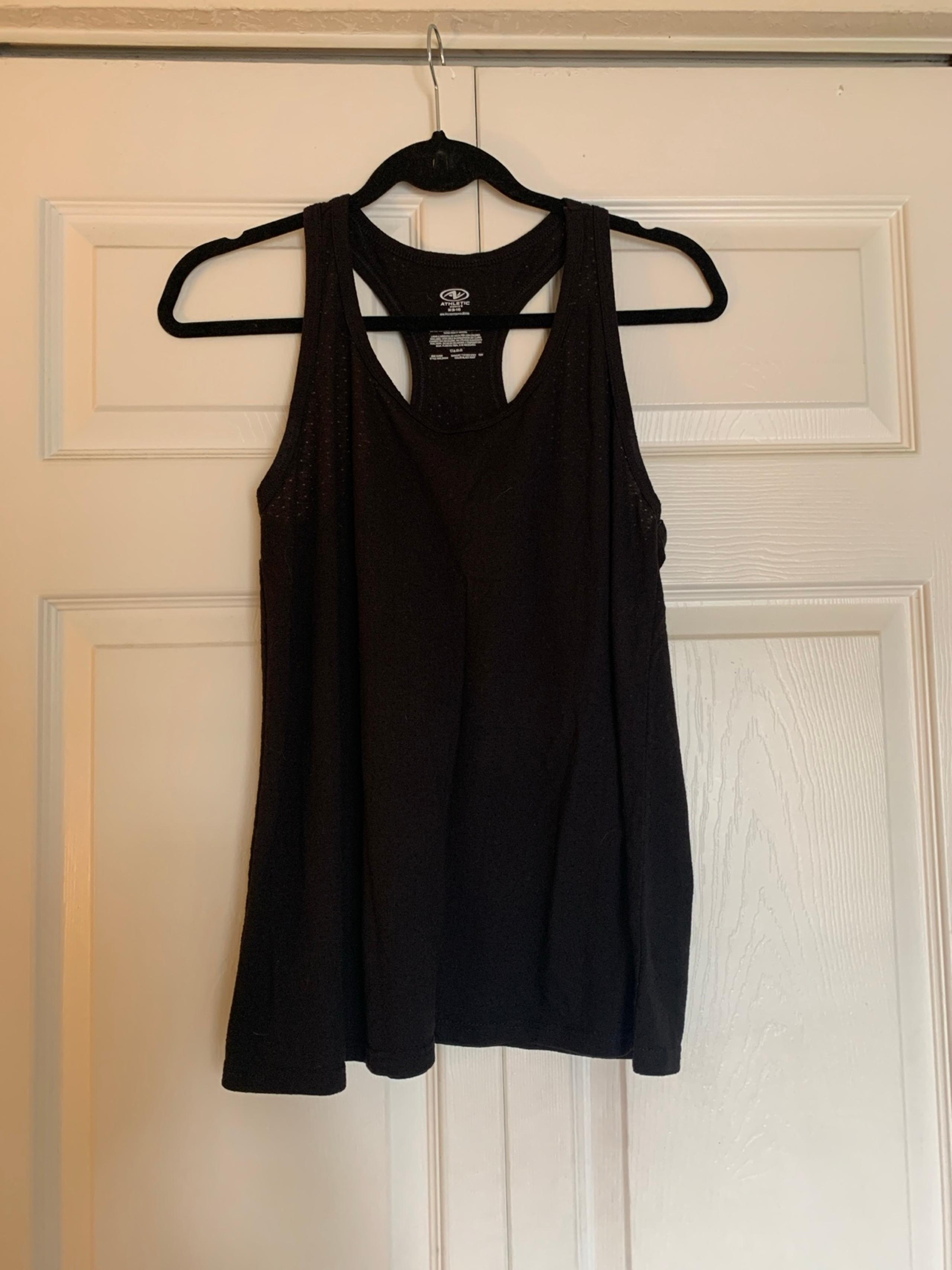Women’s black Athletic Works tank size medium