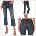 Nili Lotan Boyfriend Raw Hem Jeans NWT 395 Size 28 (Waist 34) J1542