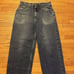 Vintage Anchor Blue Beyond Baggy Denim Jeans 31x32 Skater Loose Jnco