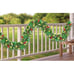 New 9ft Christmas Garland with Lights Pine Cones, Berries for Stairs or Doors