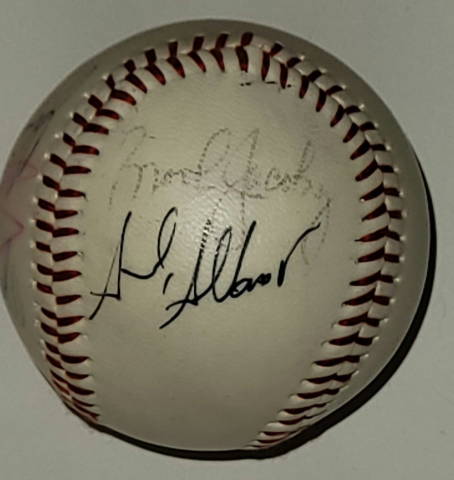 Cleveland Indians Team Autographed Baseball