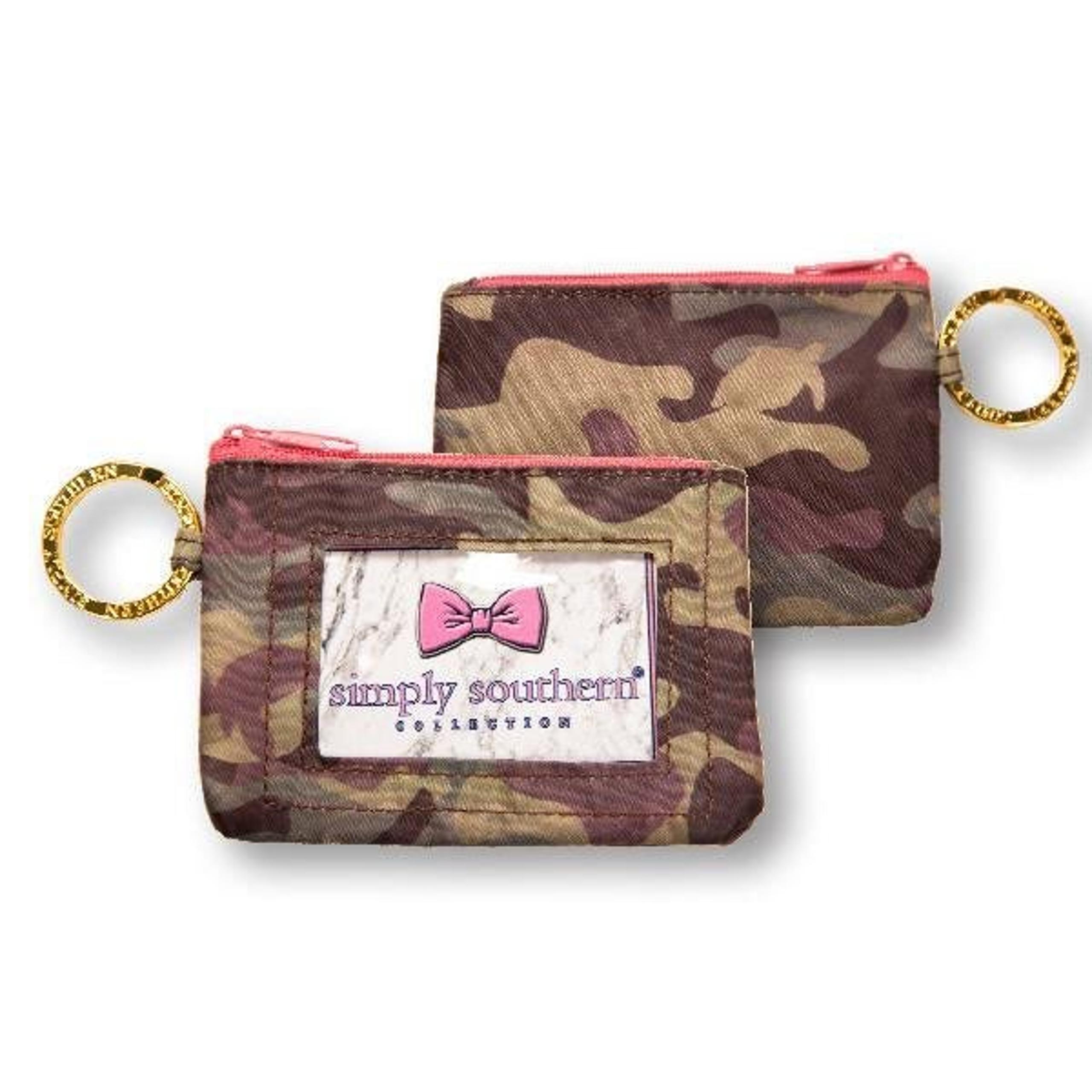 Camo simply southern ID badge wallet