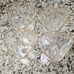 GORGEOUS NEW DAVID TUTERA RAINBOW GLASS HEART SHAPED WINE GLASSES (Set Of 4)