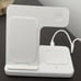 Charging Station, Wireless Charger Stand 3 in 1, Fast Wireless Charging Station