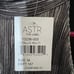 Astr Metallic Silver Halter Top