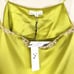 FLEUR DU MAL Straight Neck Cami With Lace Trim in Chartreuse