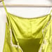 FLEUR DU MAL Straight Neck Cami With Lace Trim in Chartreuse