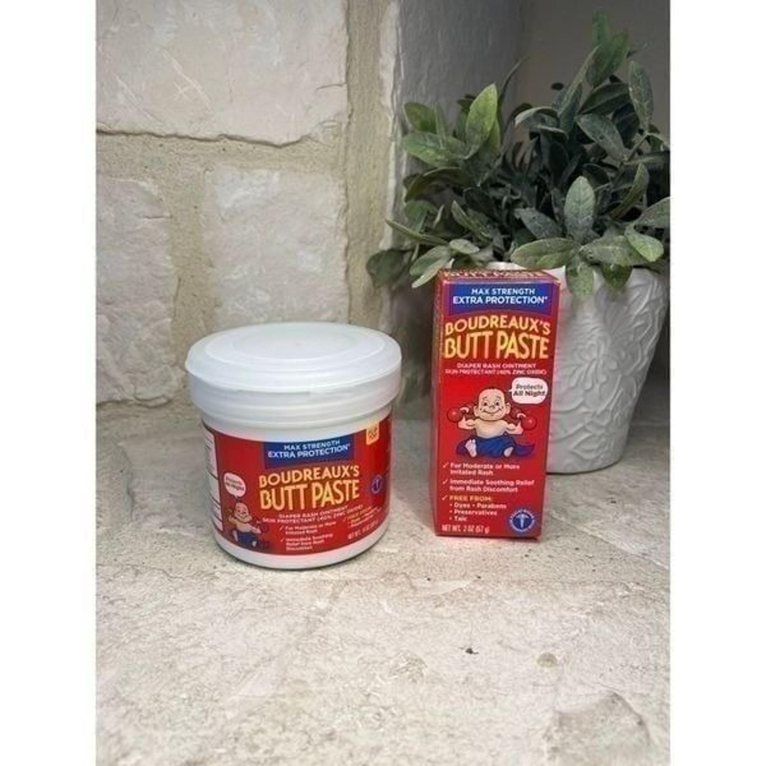 Boudreauxs  Butt Paste  Maximum Strength  Diaper Rash Ointment  14oz  flip top