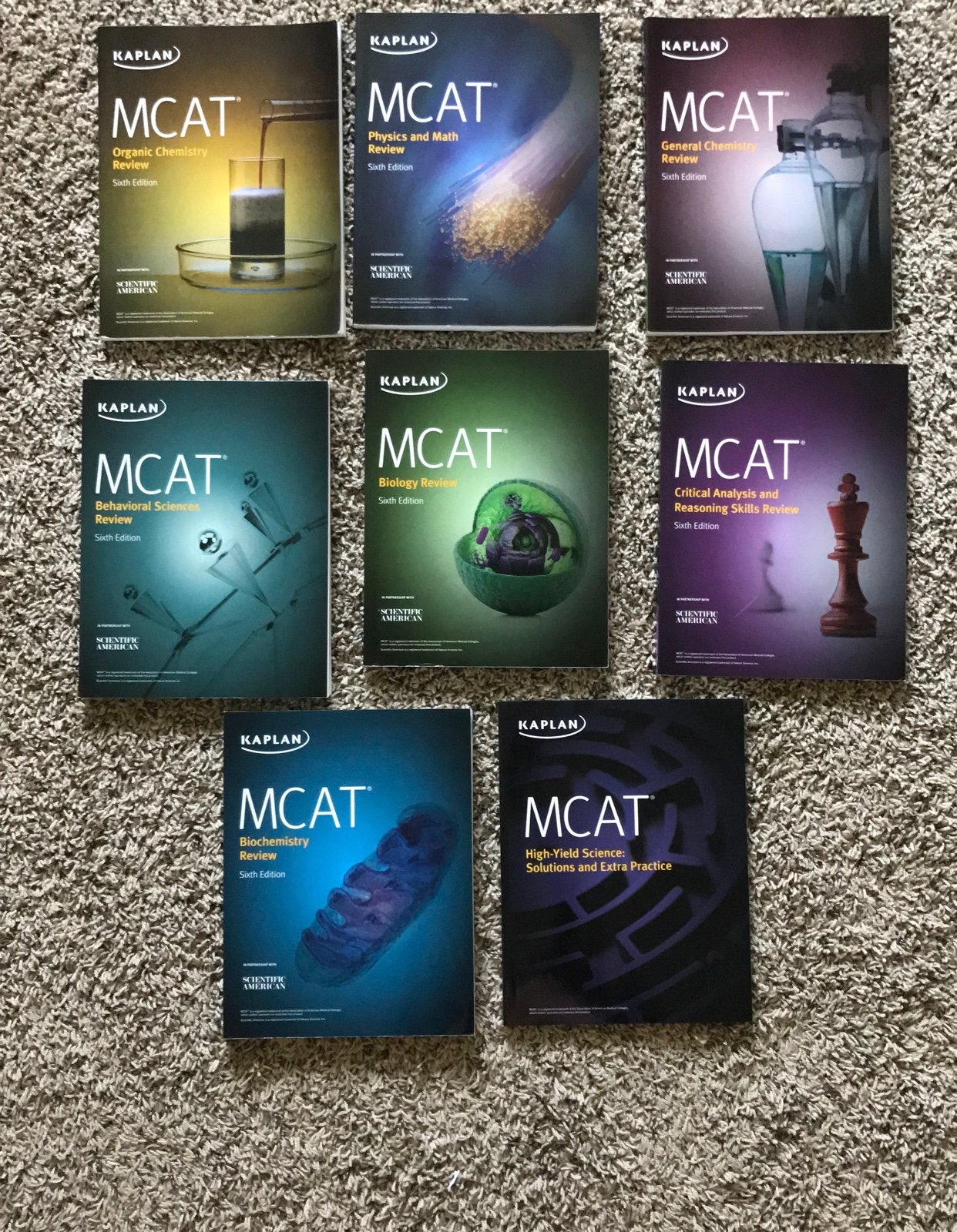 Kaplan MCAT review 6th edition