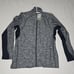 Page & Tuttle Women's Dark Heathered Blue Full-Zip Activewear Jacket Size Large