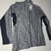 Page & Tuttle Women's Dark Heathered Blue Full-Zip Activewear Jacket Size Large