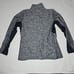Page & Tuttle Women's Dark Heathered Blue Full-Zip Activewear Jacket Size Large