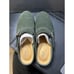 NEW Clarks Caroline May Clog Women's 9 M Green Olive Suede Adjustable Comfort