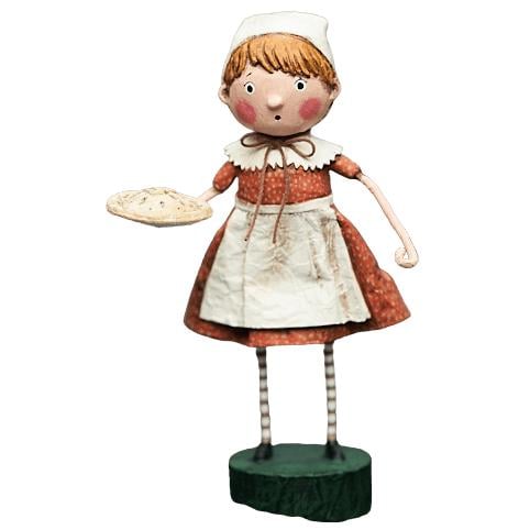Patience Pilgrim Fall Figurine by Lori Mitchell
