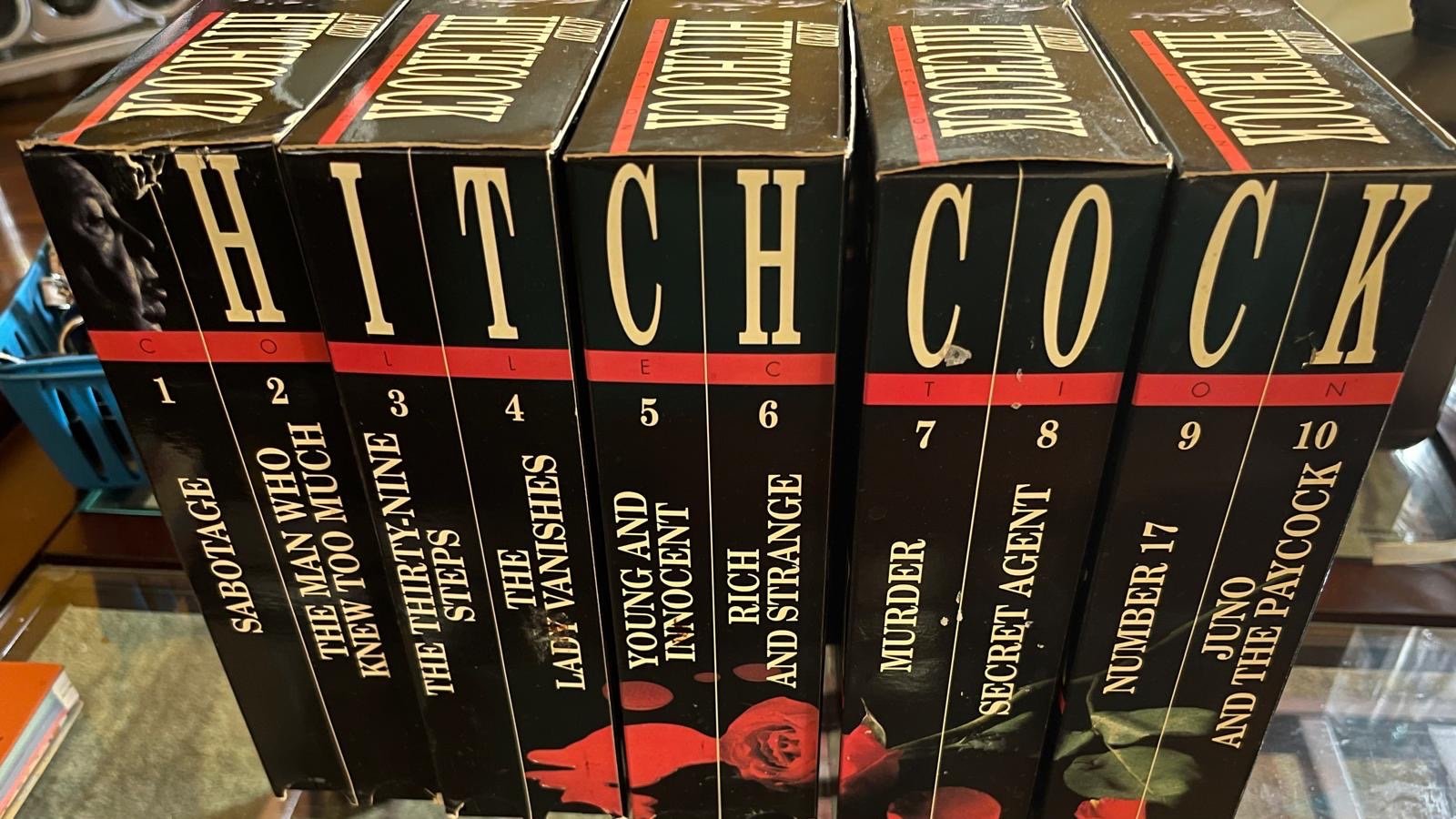 Alfred Hitchcock/007 VHS collection bundle *steal