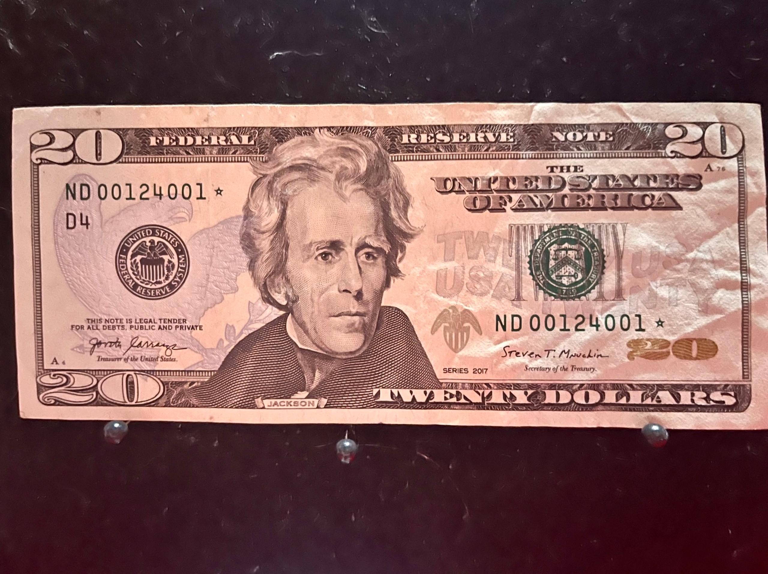 Rare 2017 $20 Star Note Extremely Low 160k Print Run Cleveland Federal Reserve