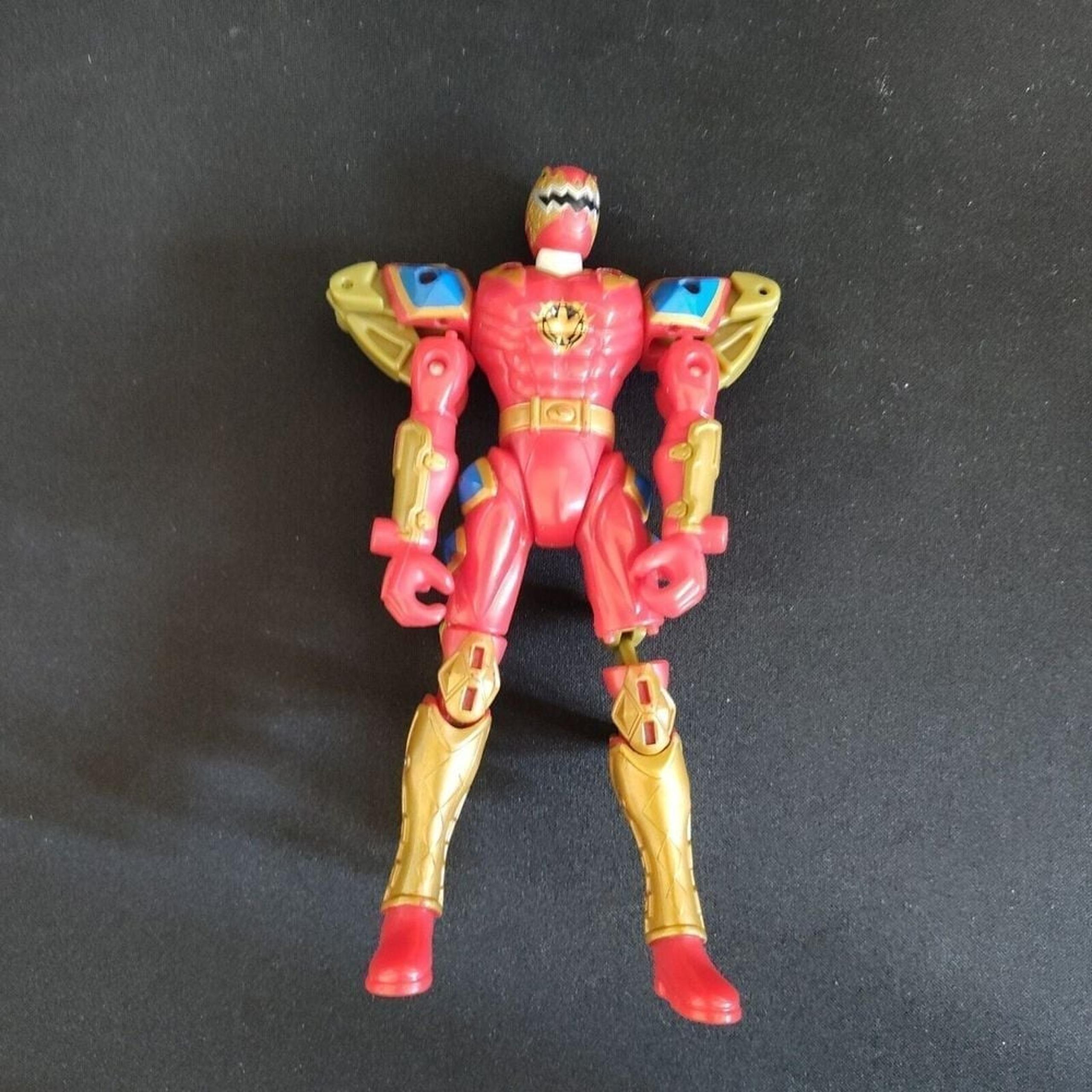 Power Rangers Dino Thunder Quadro-Battlized Red 2003
