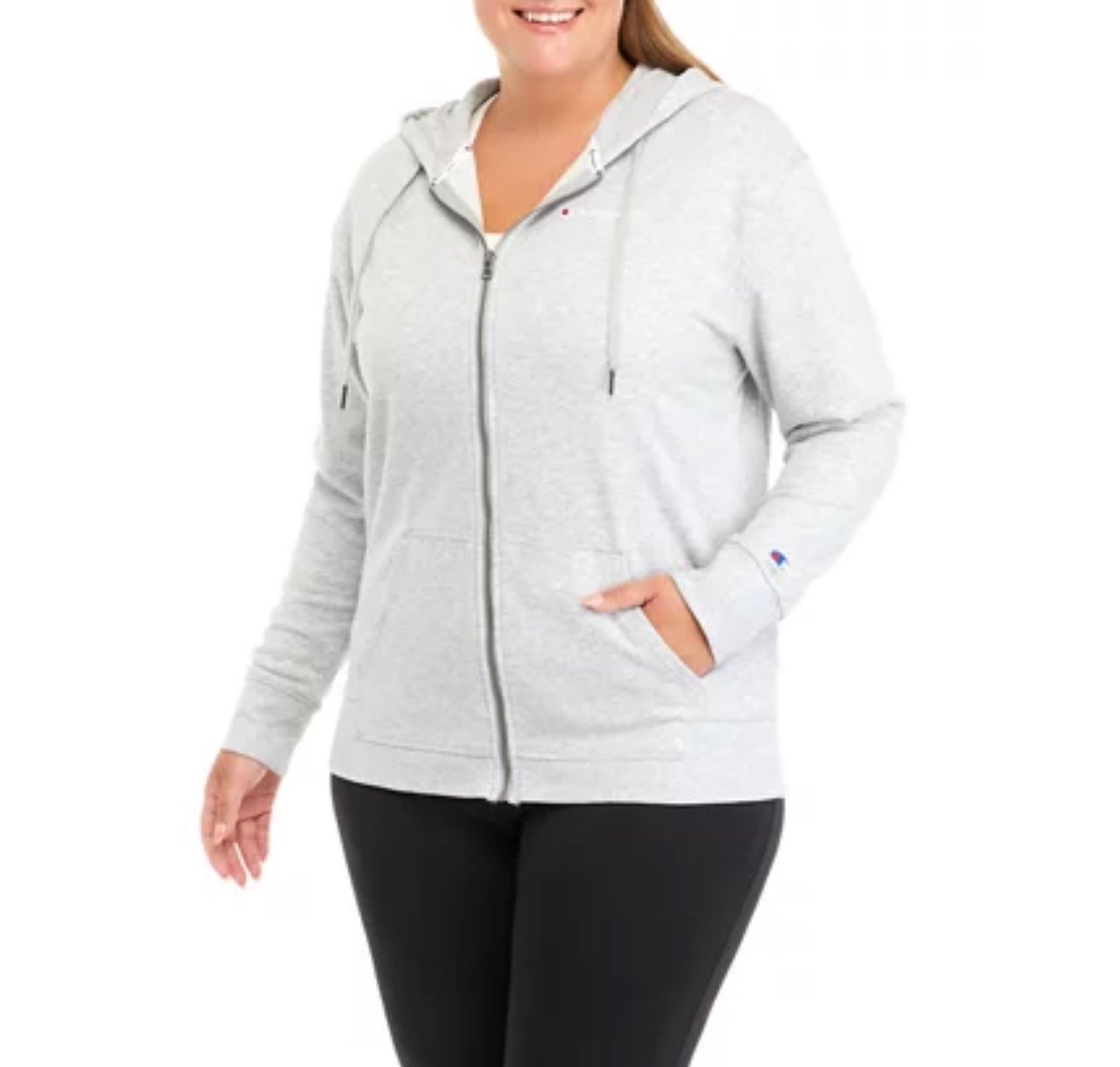 Plus Size Champion Campus French Terry Zip Up Hoody Size 2X