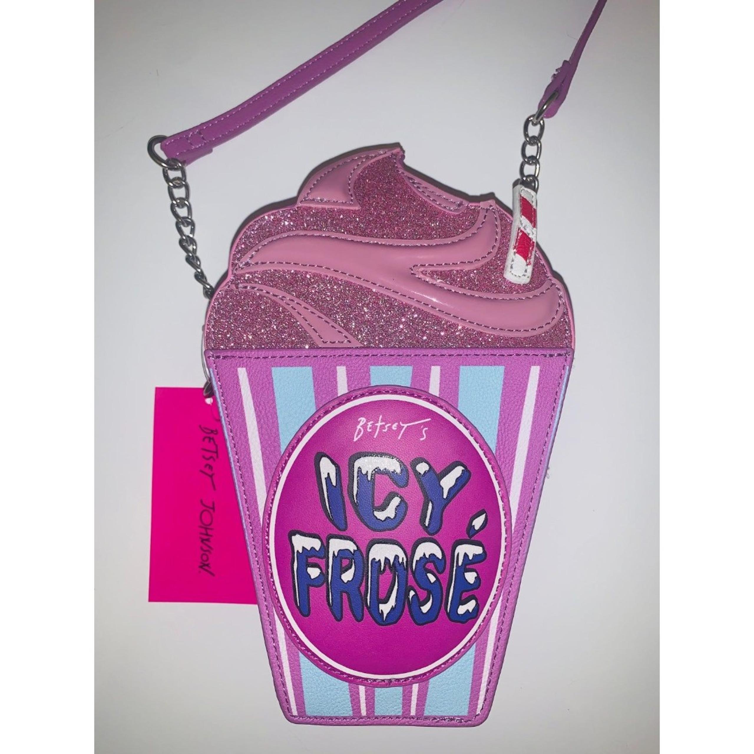 Betsey Johnson Kitsch Icy Frosé Crossbody Bag NEW