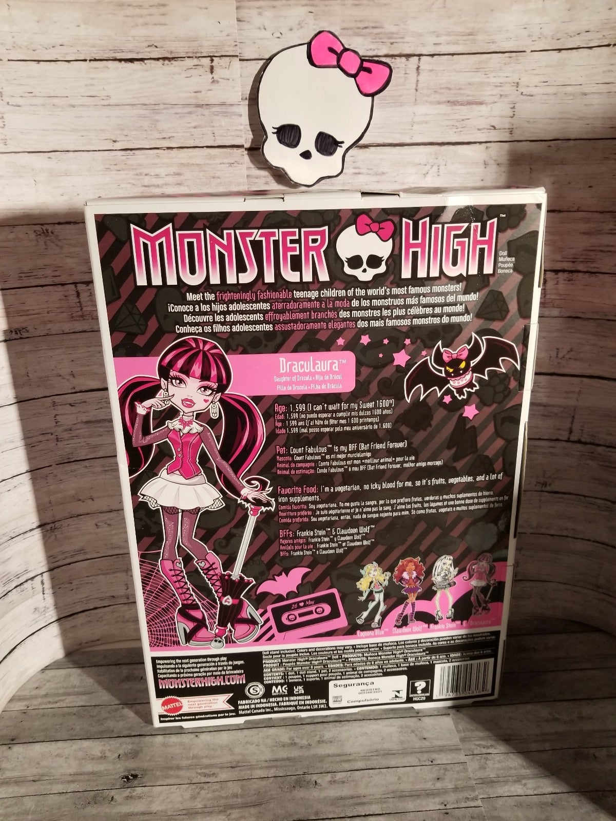 ⭐NIB⭐Monster High shops Boo-Riginal Creeproduction Draculaura doll
