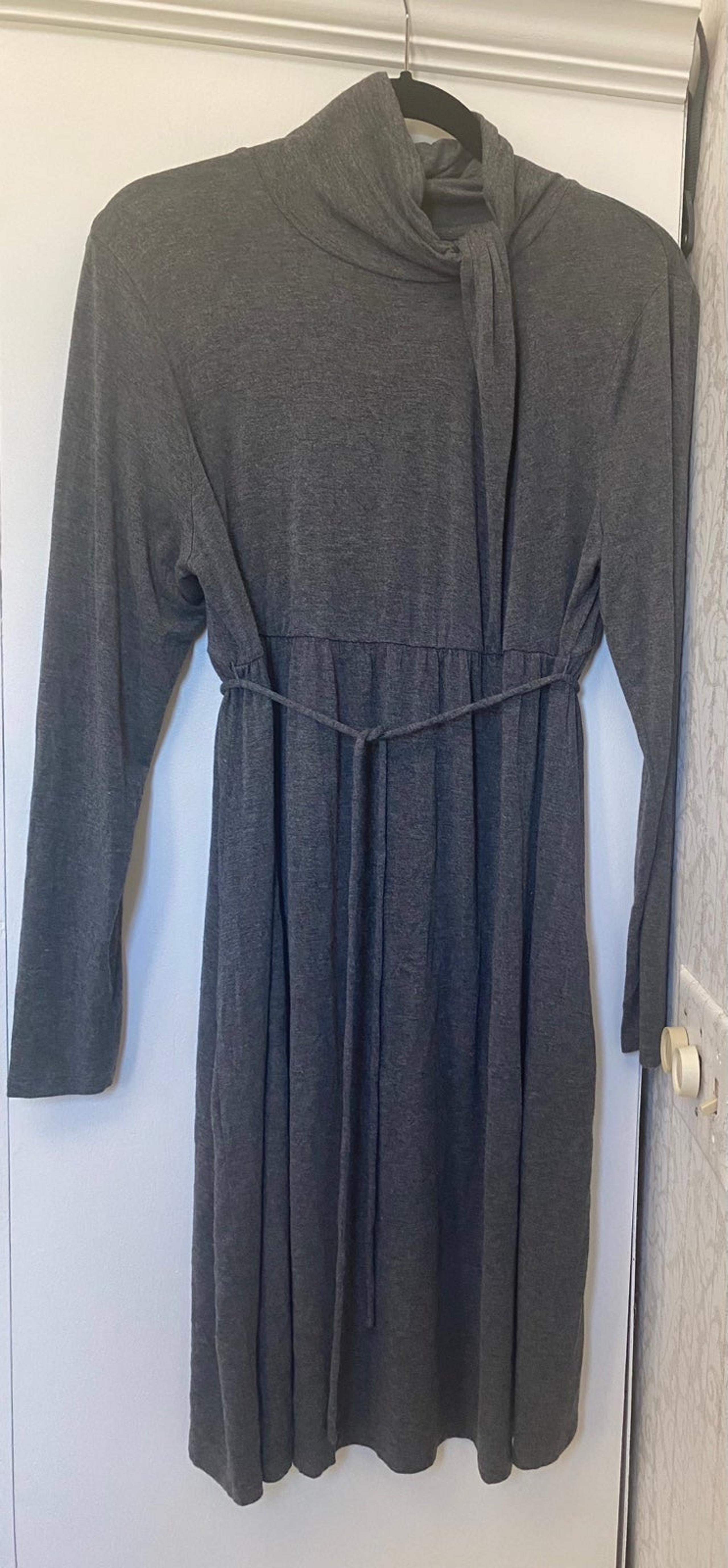 Liz Lange Maternity for Target long sleeve gray dress medium m
