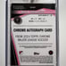 2024 Topps Chrome MLS Mania Benja Cremaschi AUTO #CA-BC Inter Miami Pink 05/10