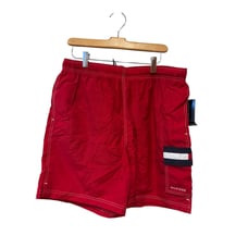 Tommy Hilfiger Red Tommy Swim Trunks L