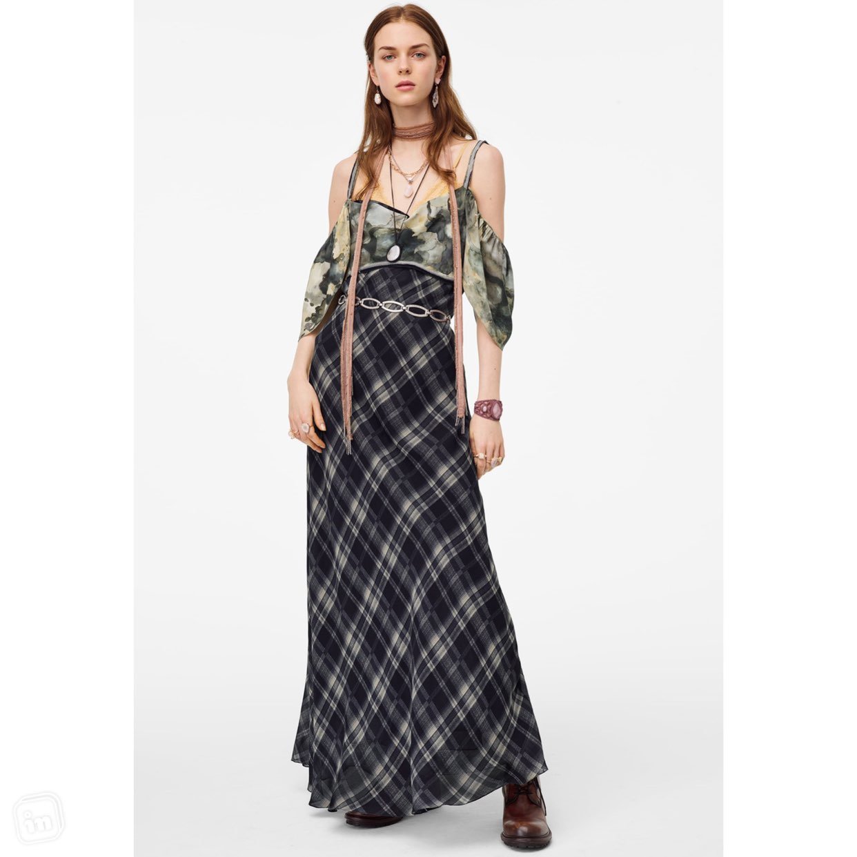 LIMITED EDITION CONTRASTING DRESS