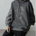 Welise Chemical Overdye Sweatshirt Vintage Pullover Hoodie