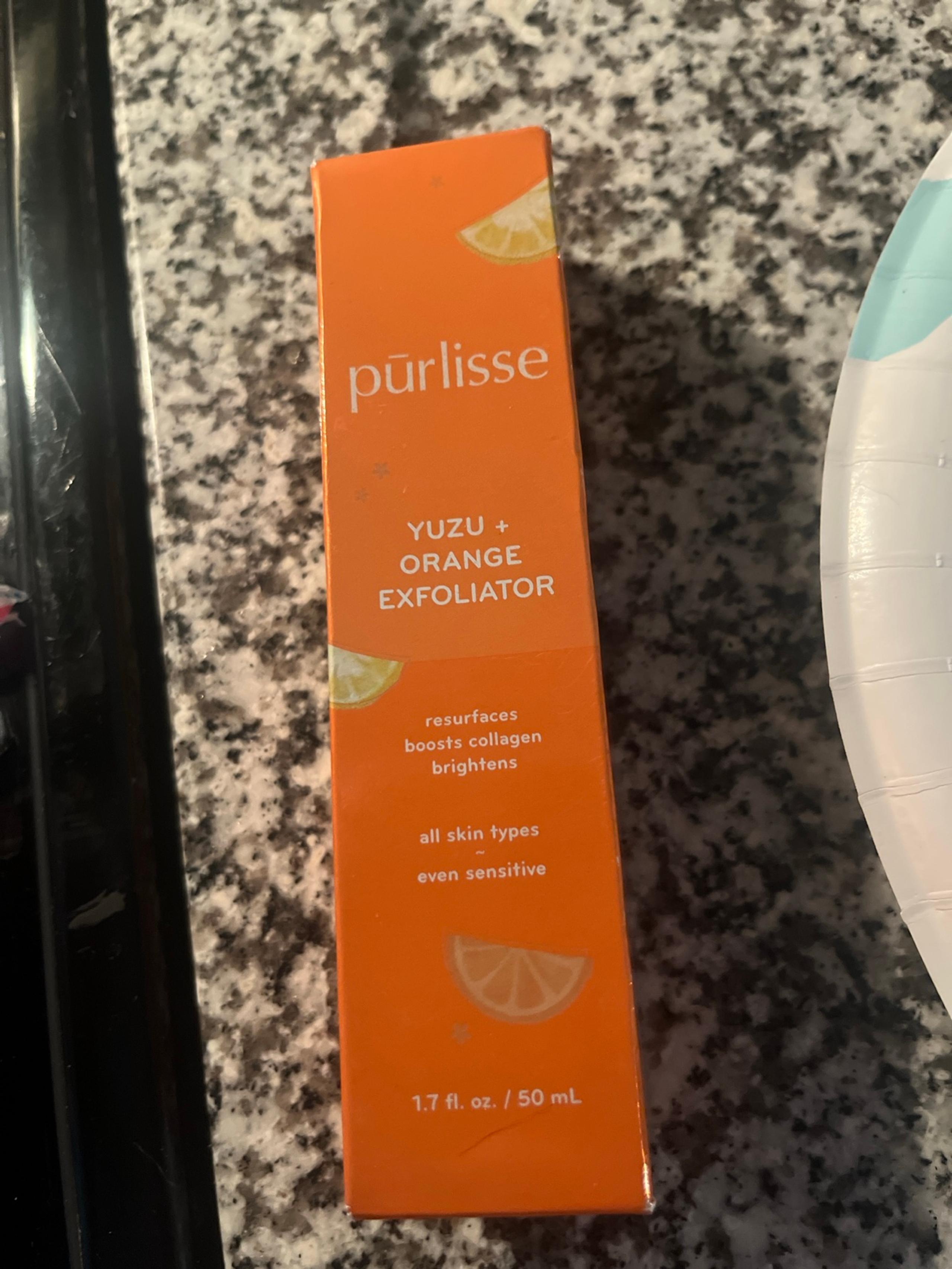 Purlisse Yuzu + Orange Exfoliator