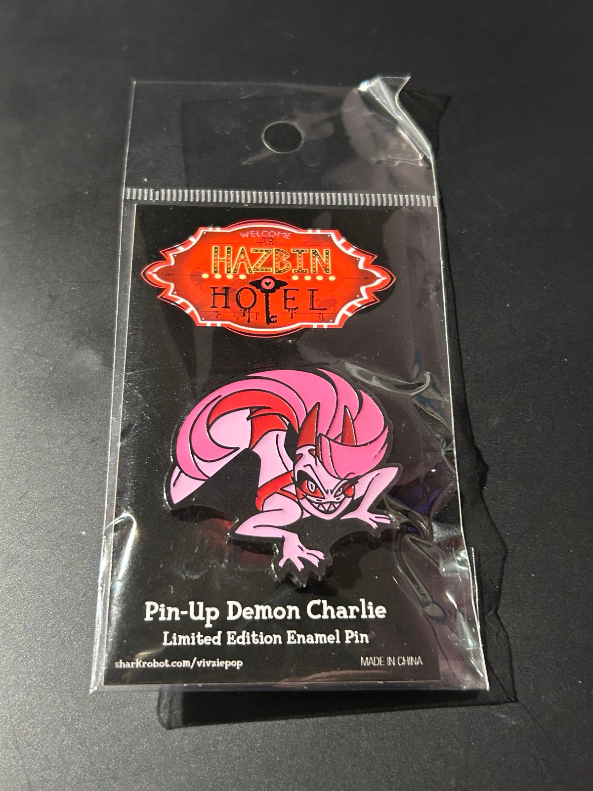 Demon Charlie Pinup Pin