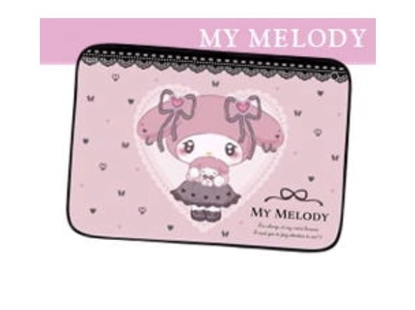 Sanrio My Melody Wandering Hearts Midnight Melokuro Soft Blanket - NEW SEALED!