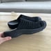 Keen San Juan Sandal II Black Slip on Leather Huarache Size 11 Msrp 135