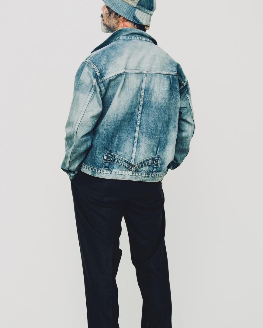 23AW A.PRESSE 1st Type Denim Jacket Size 48 Jean jacket