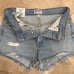 Agolde Parker Shorts in Bitter Size 25