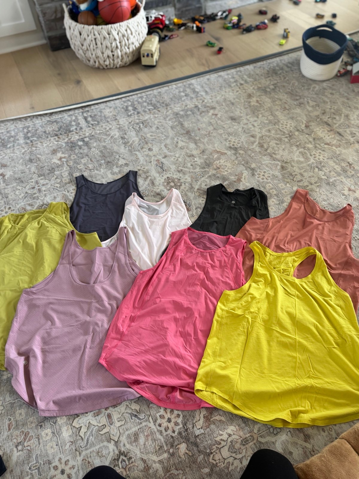 Lululemon WorkOut Tanks - 8 Tanks