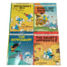 4 Smurfs Dupuis Presents Peyo Softcover Books Comics Romeo and Smurfette Lot