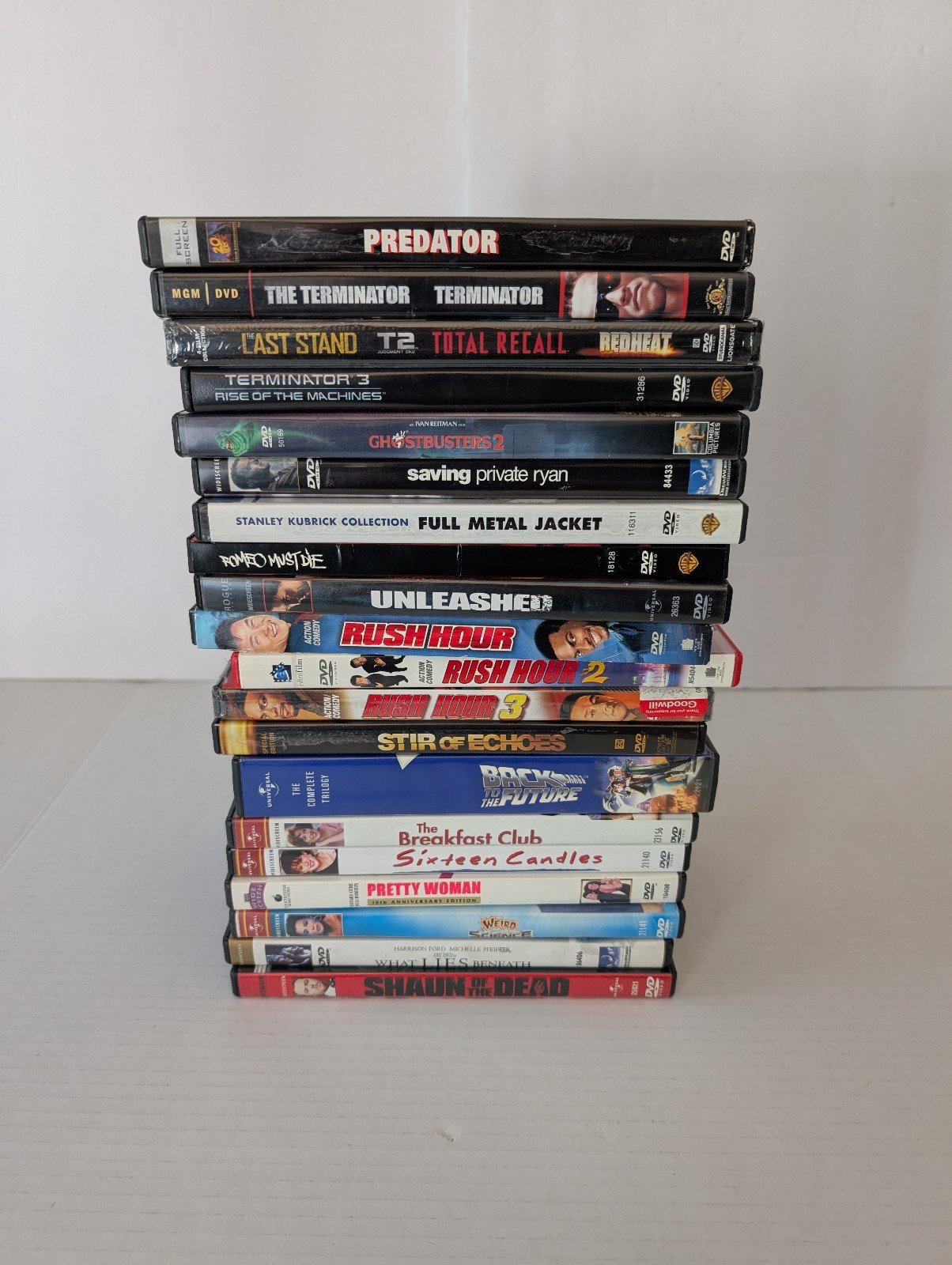 Reserved DVD Lot Predator Terminator 1-3 Back to future 1-3 Rush Hour 1-3 Etc