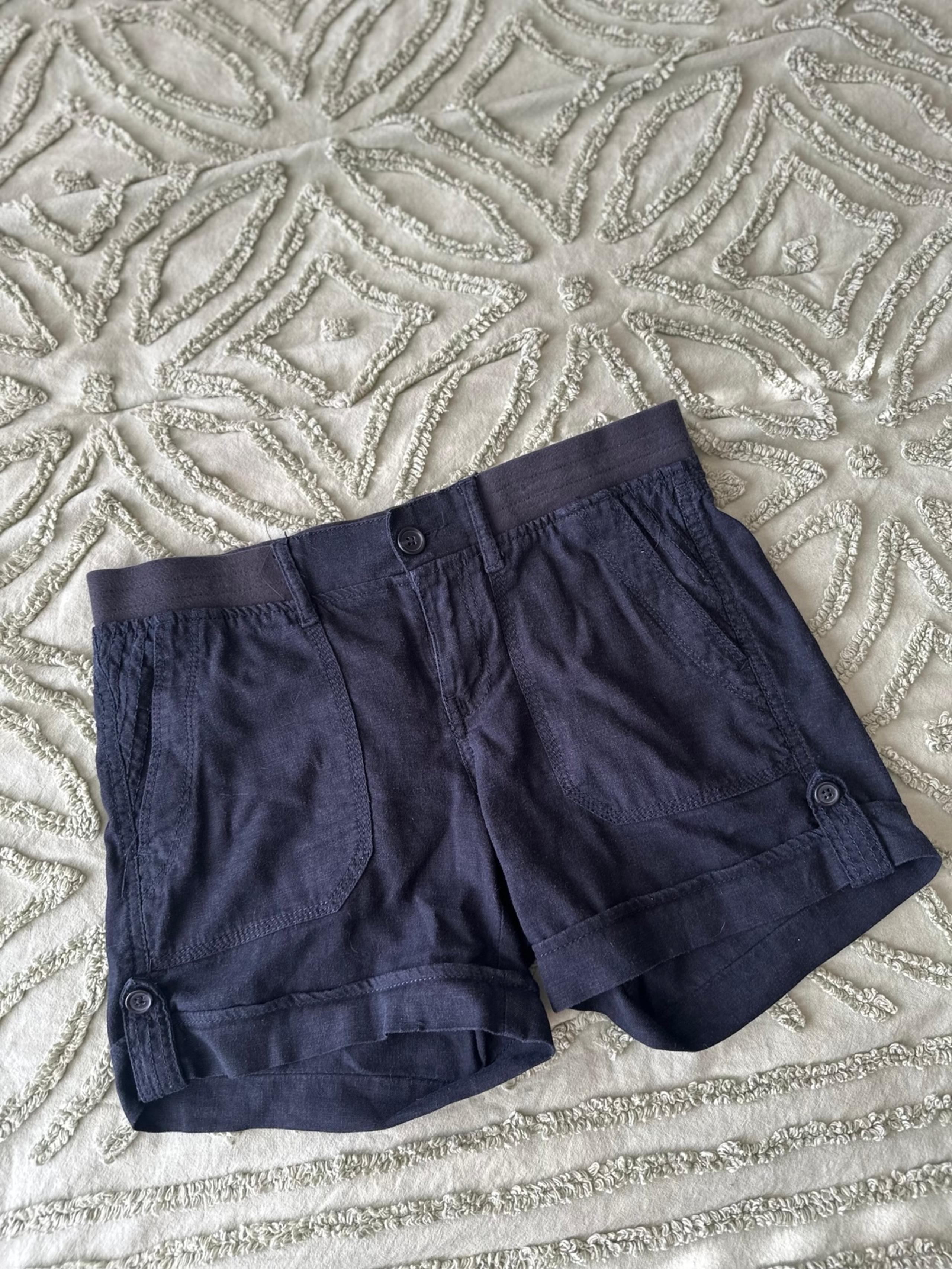 SONOMA WOMEN CASUAL LOUNGE BLACK SHORTS CARGO SMALL S 4
