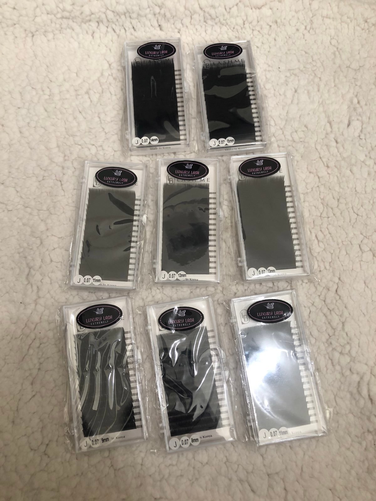 Individual eyelash extension 16 box(8-15mm) J curl