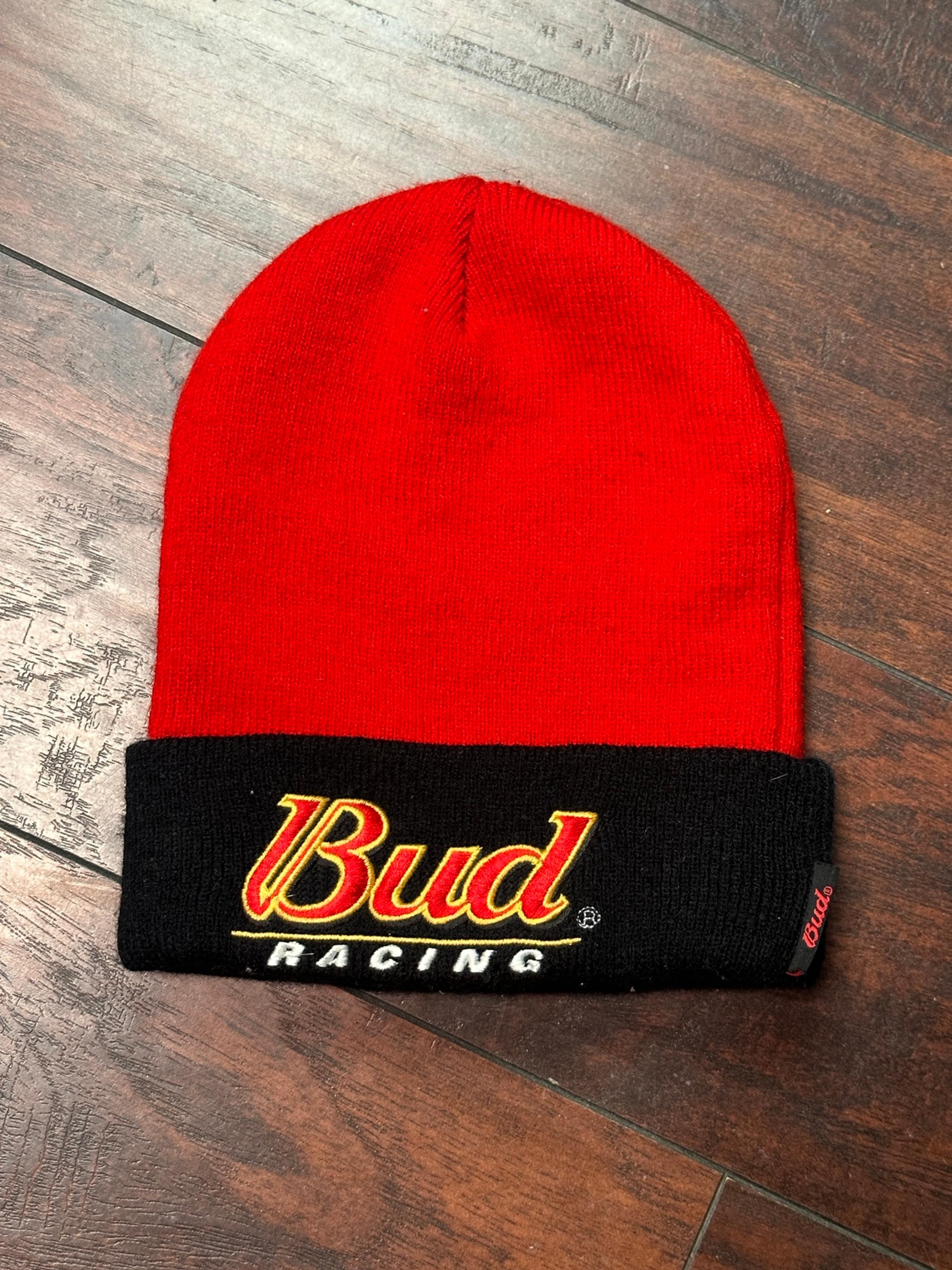 Budweiser beanie Y2K