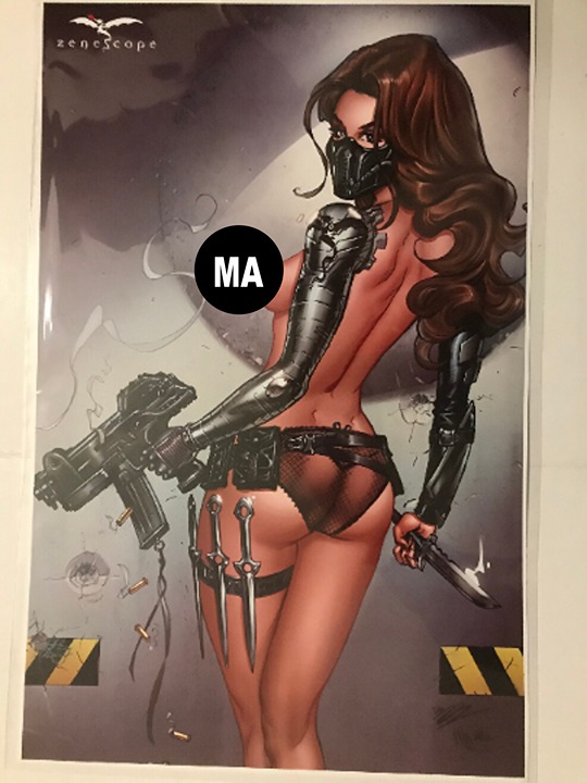 Zenescope Belle: Beast Hunter Z-Rated 11'' x 17'' Z-Rated Print