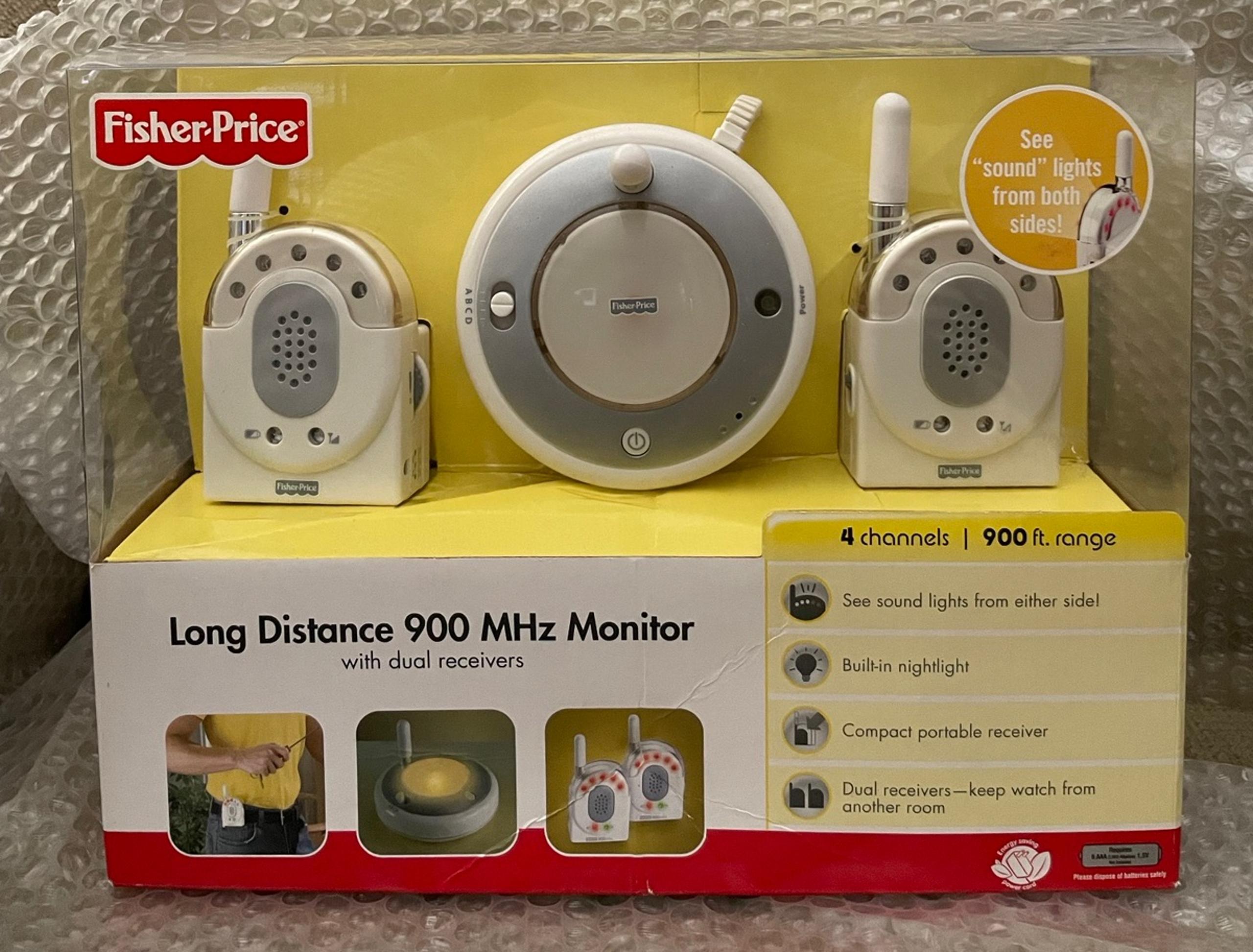 Fisher Price Long Distance 900MHz Baby Monitor